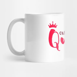 Overthinking queen Mug